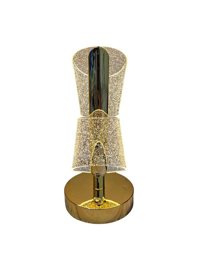 LED table lamp with a beautiful design and multiple lighting modes; rechargeable and touch-operated. - Image 3